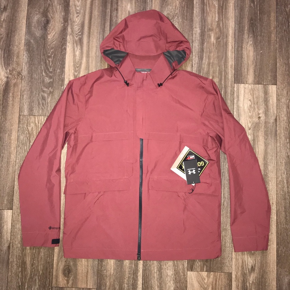 Under Armour Gore-Tex Paclite Waterproof Jacket size large new $300 msrp